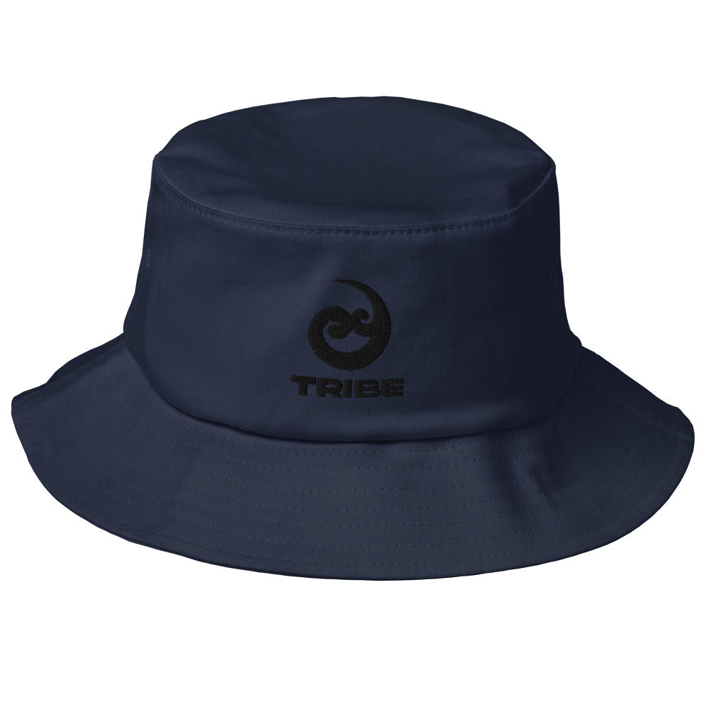 Tribe (v2 Black) Old School Bucket Hat