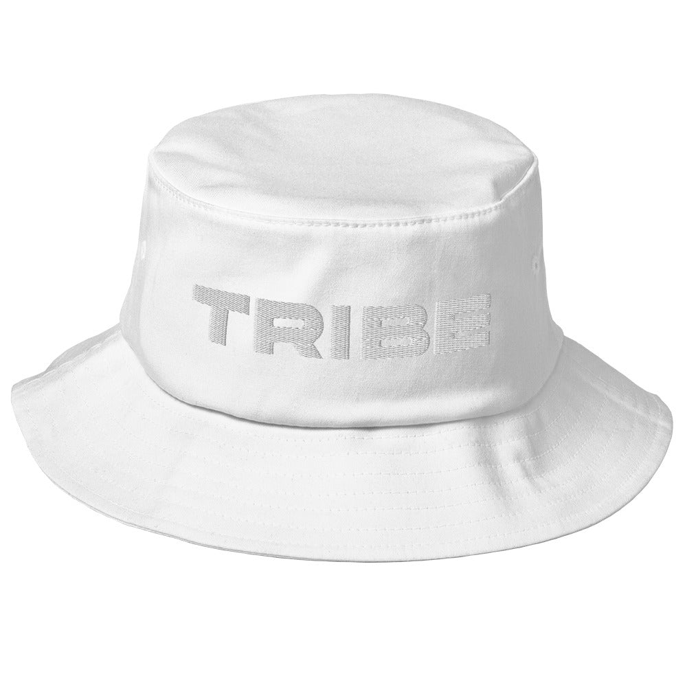 Tribe (v1 White) Old School Bucket Hat