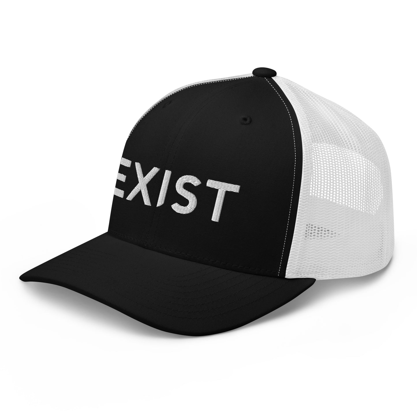 Exist (v1) Trucker Cap (White Text)