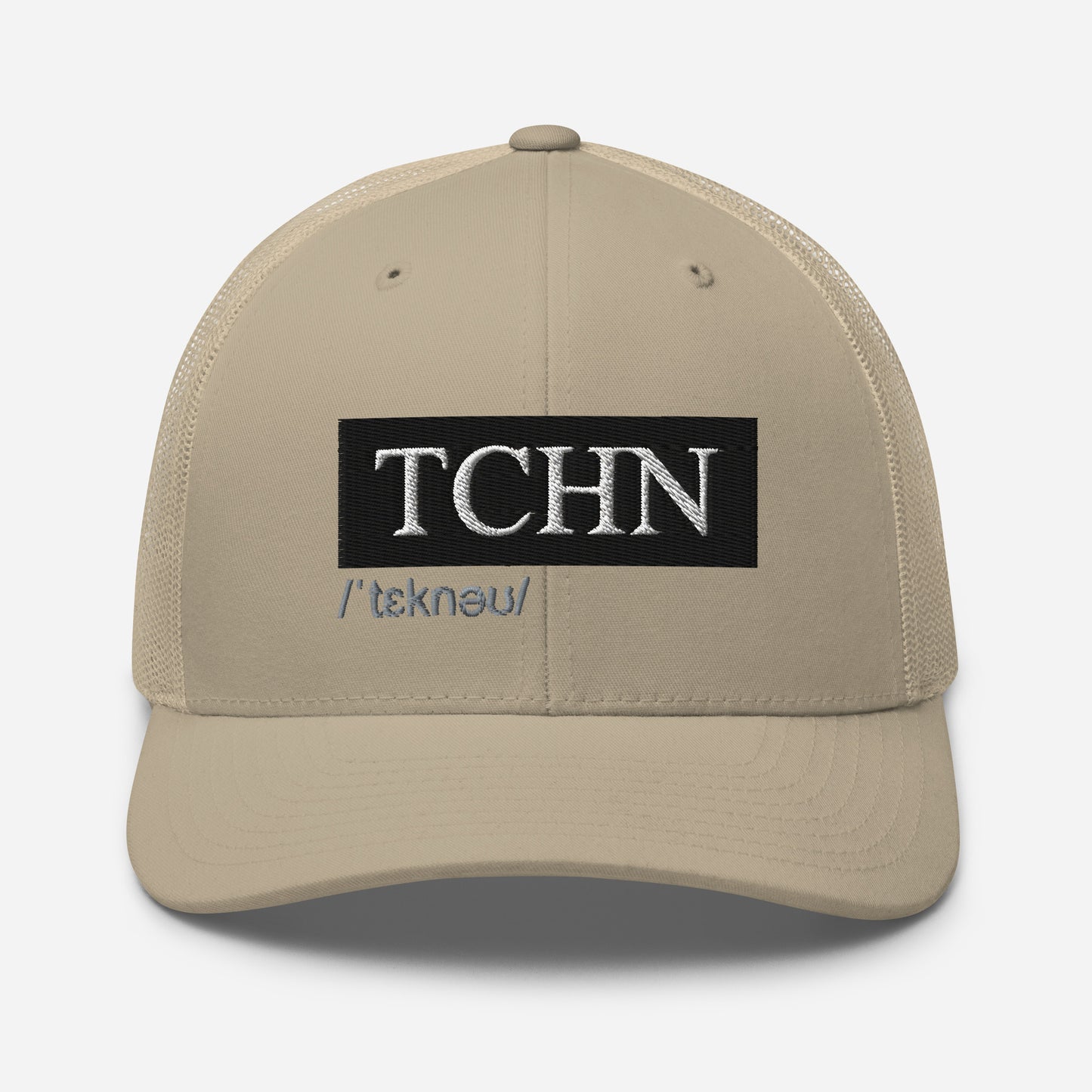 TCHN (v1) Trucker Cap (White Text)