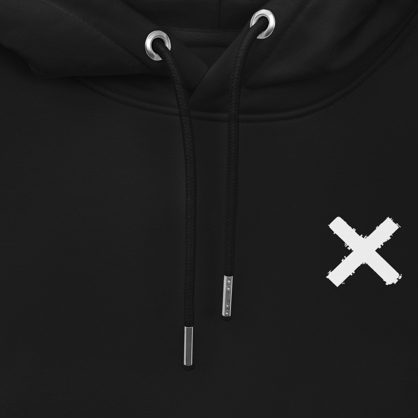 Tribe (The X) Unisex essential eco hoodie (White Text)