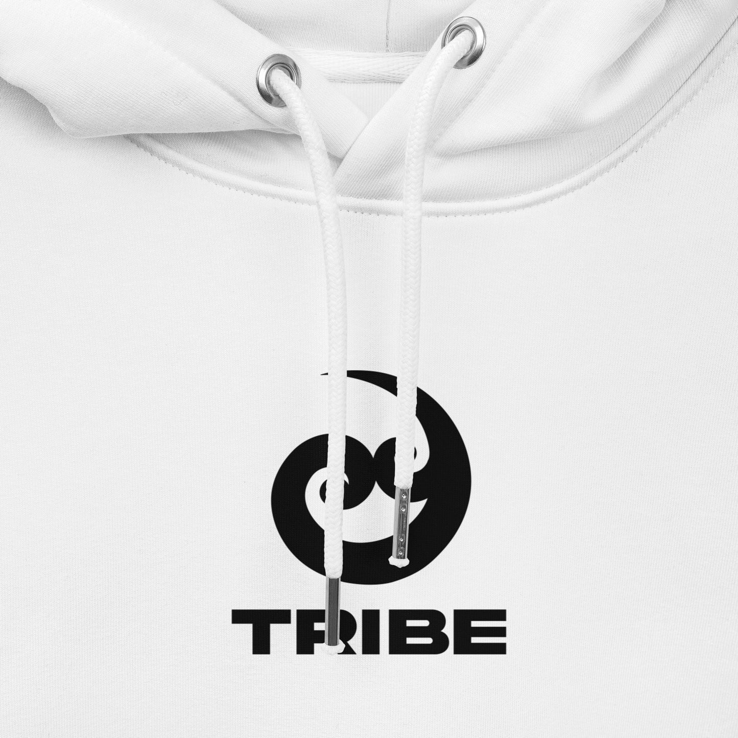 Tribe (v2) Unisex essential eco hoodie (Black Text)