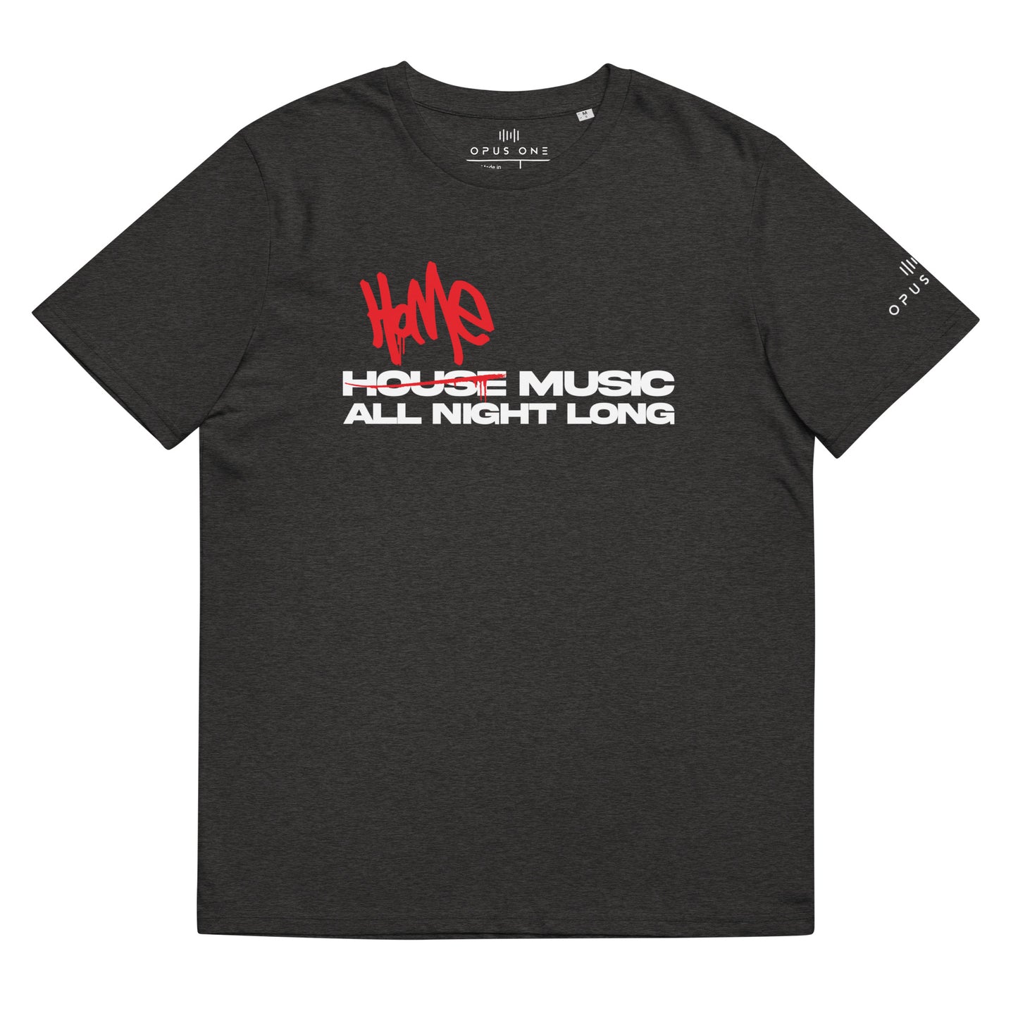 Home Music (v1) Unisex organic cotton t-shirt