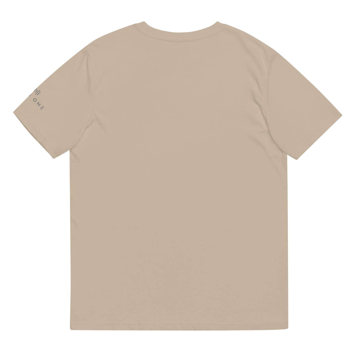 NFTM (v5 Smiley) Unisex organic cotton t-shirt (Grey Image)