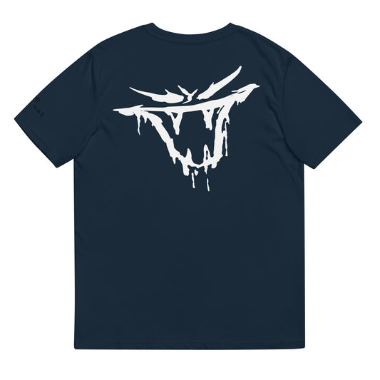 Tribe (The Beast v3) Unisex organic cotton t-shirt (White Text)