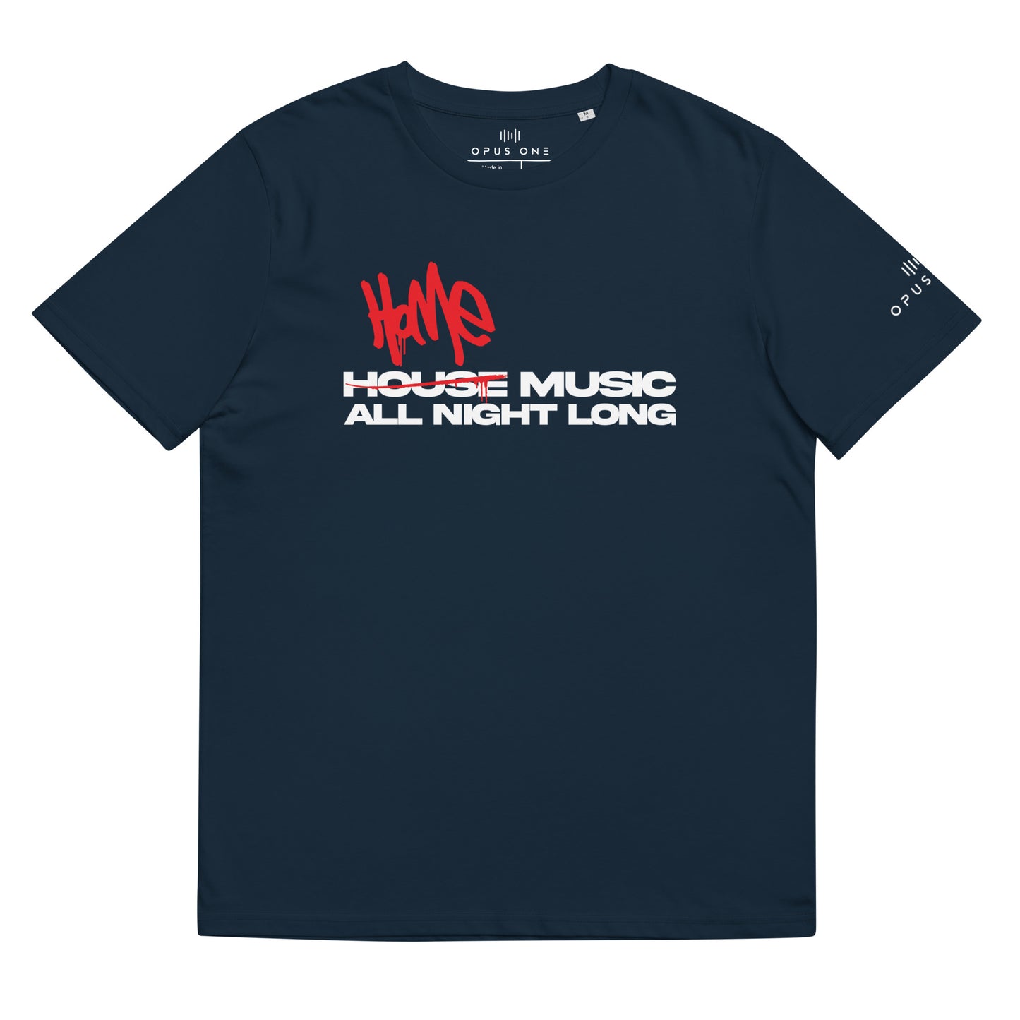 Home Music (v1) Unisex organic cotton t-shirt