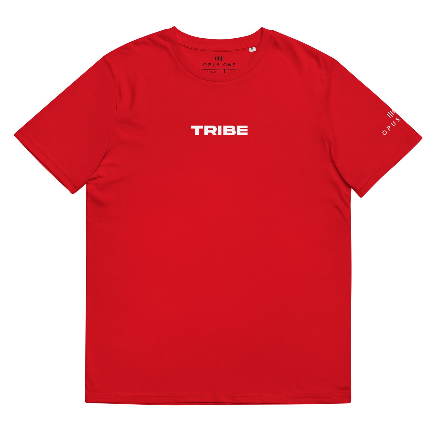 Tribe (v13) Unisex organic cotton t-shirt (White Text)