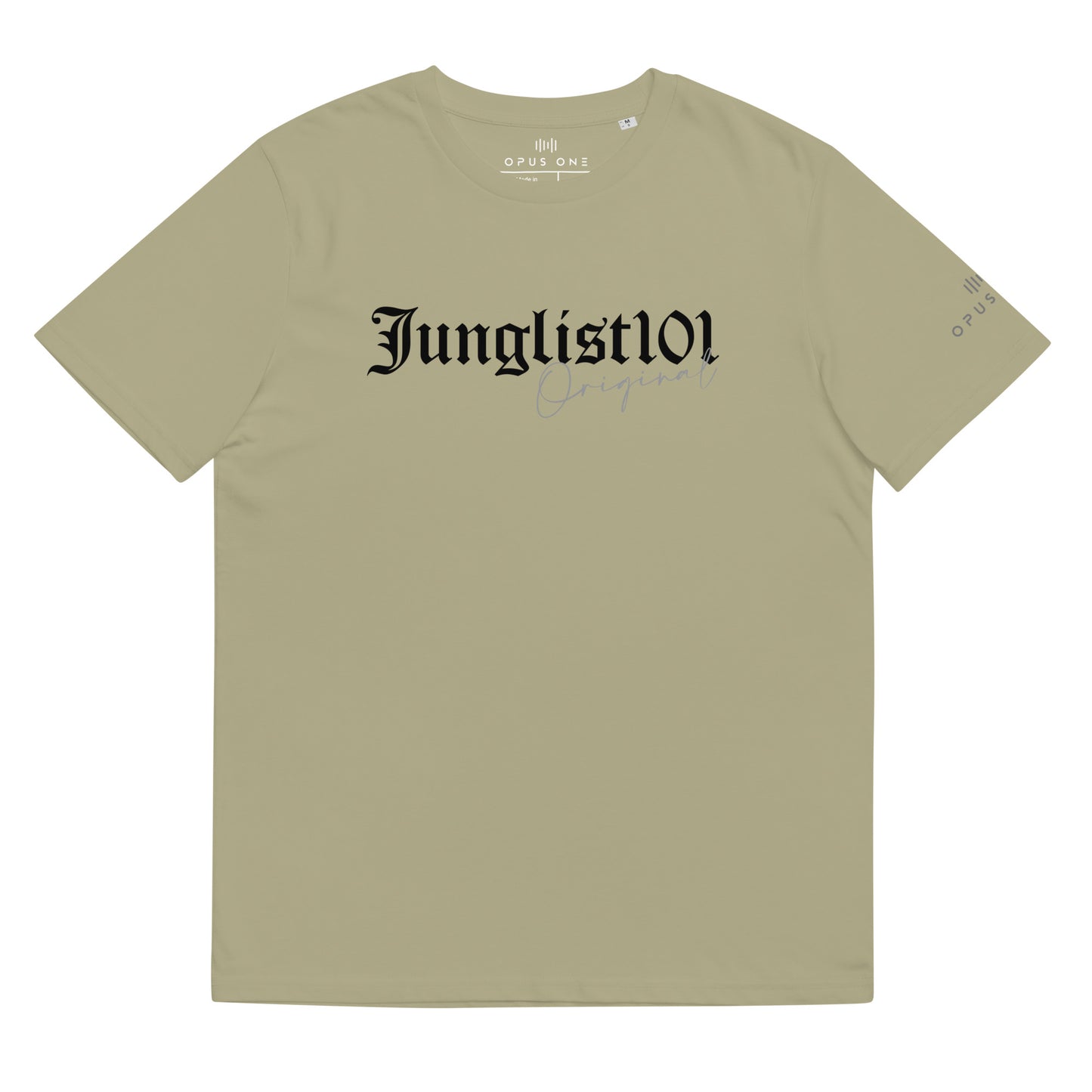 Junglist101 (Black Text) Unisex organic cotton t-shirt