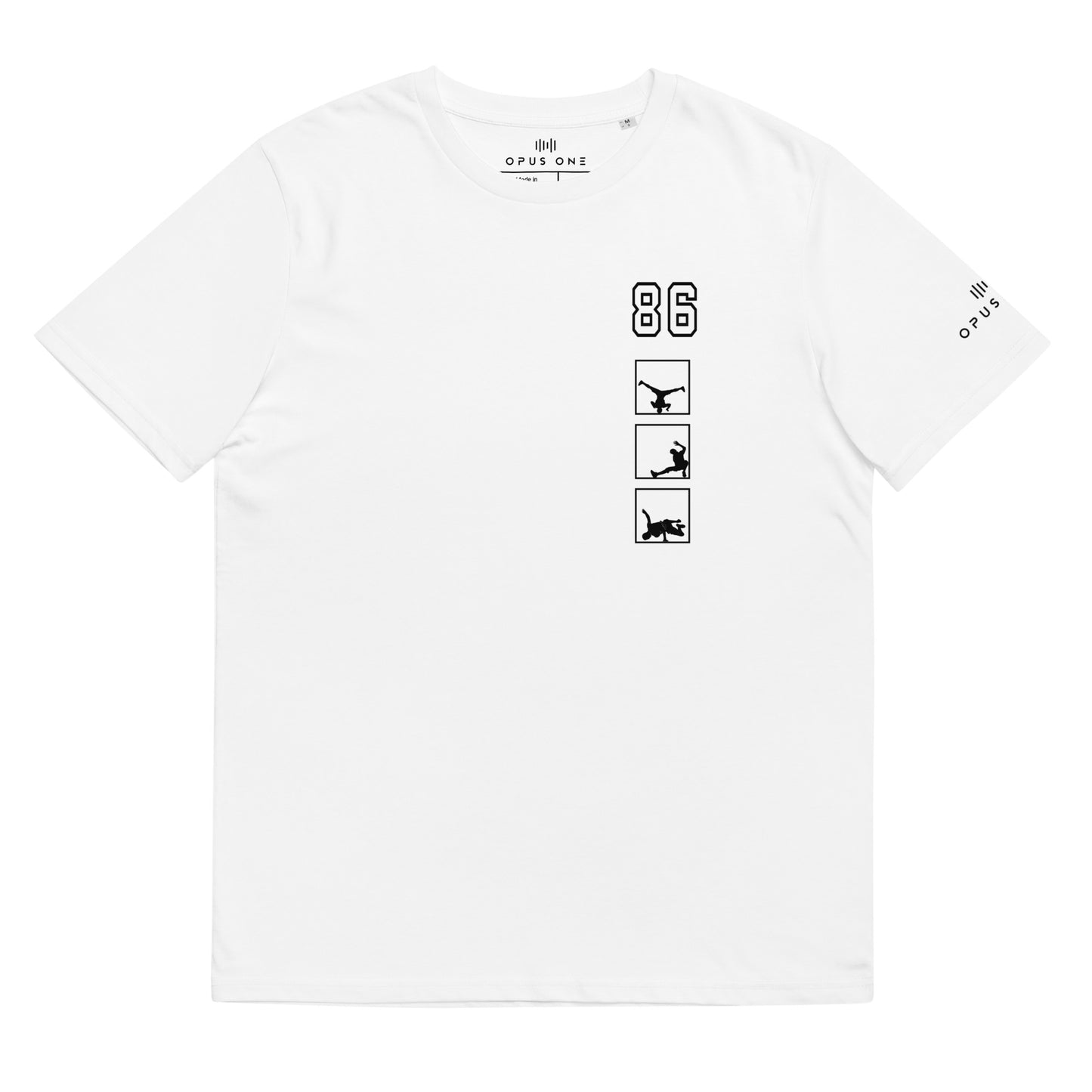 Ltd (Breakdance v1) Unisex organic cotton t-shirt (Black Text)