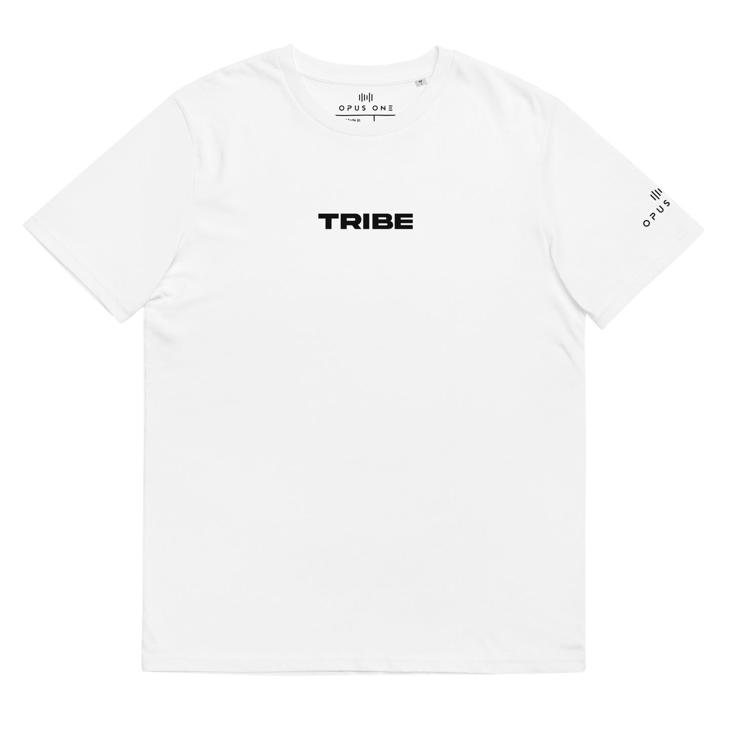 Tribe (v14) Unisex organic cotton t-shirt (Black Text)