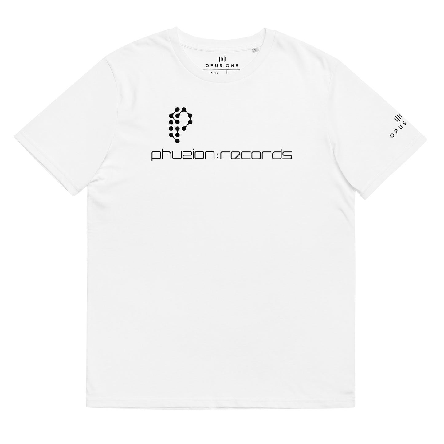 D&B (Phuzion v1) Unisex organic cotton t-shirt (Black Text)