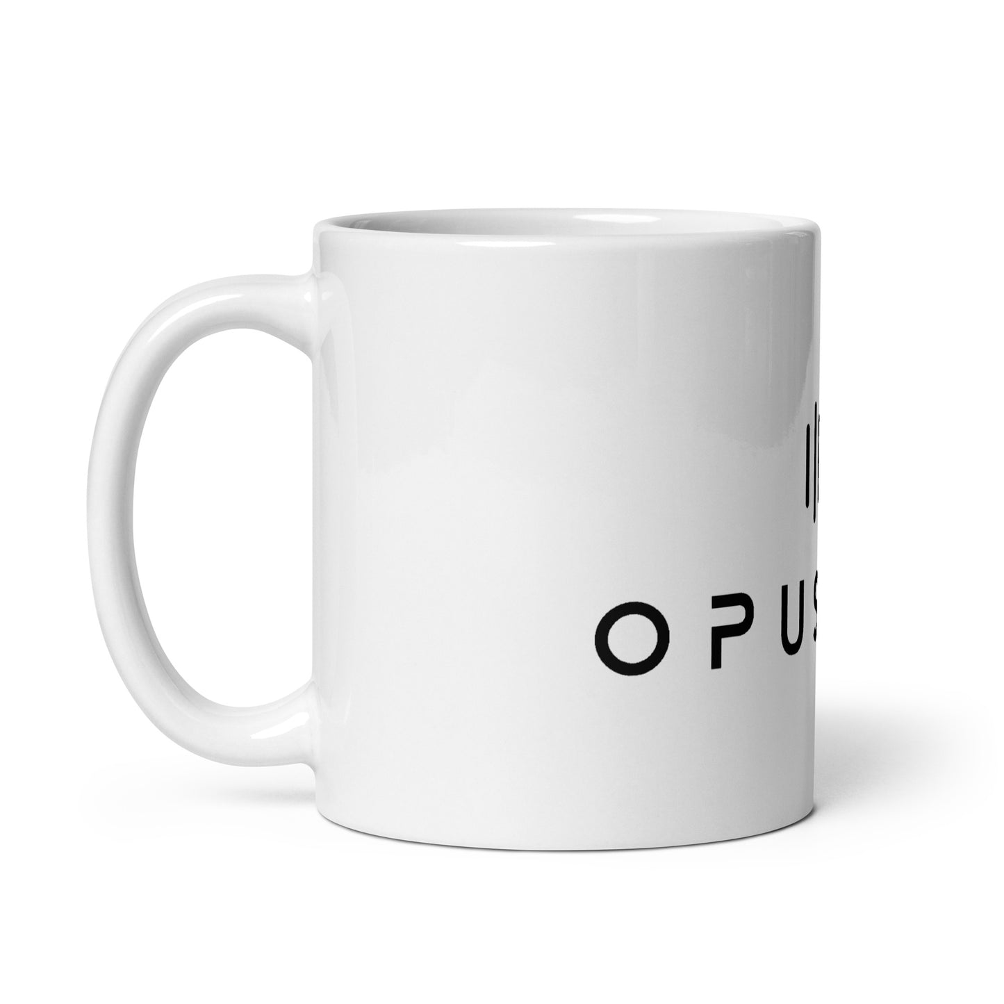 Opus One (v1) White glossy mug