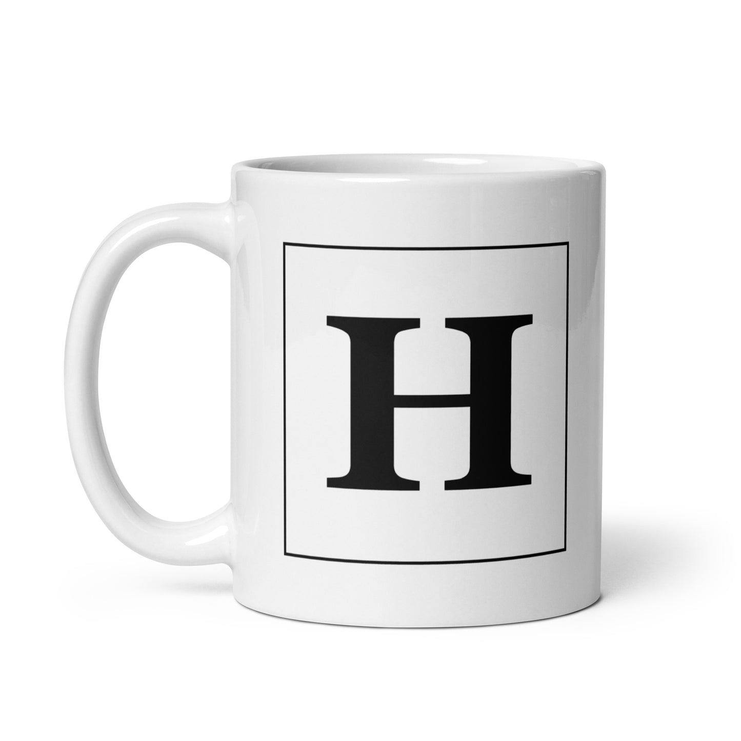 Hustle (v2) White glossy mug