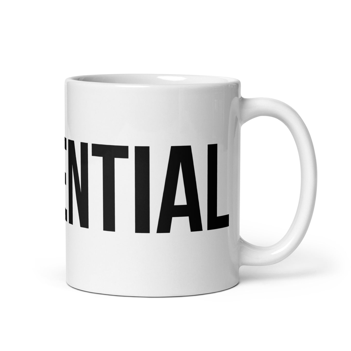 INFLUENTIAL (v1) White glossy mug